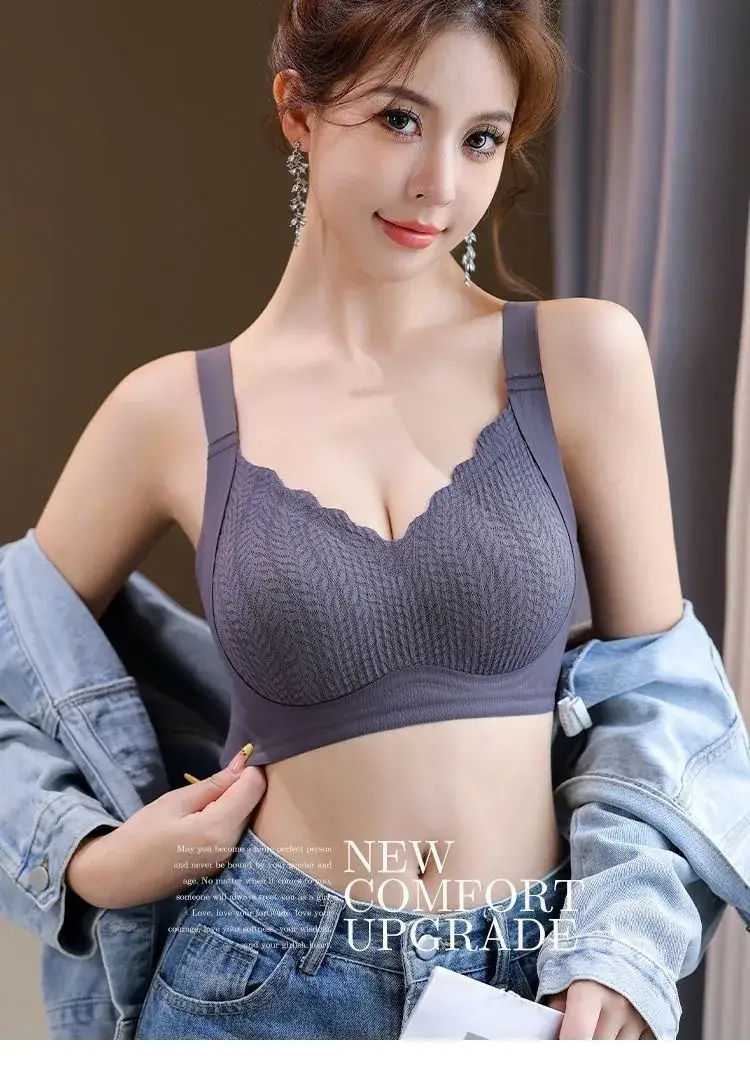 Women Push-Up Lifting Bra Anti-Sagging Adjustable Seamless — feature 13
