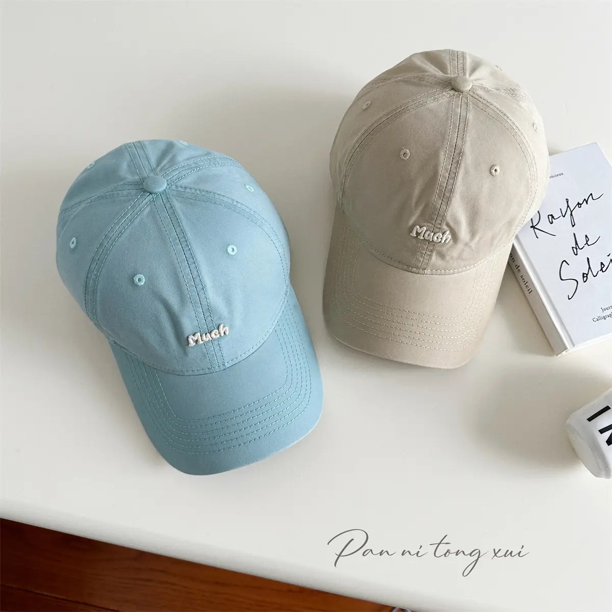 Spring New Three-Demure Embroidered Baseball Caps for Men Women - Image 3