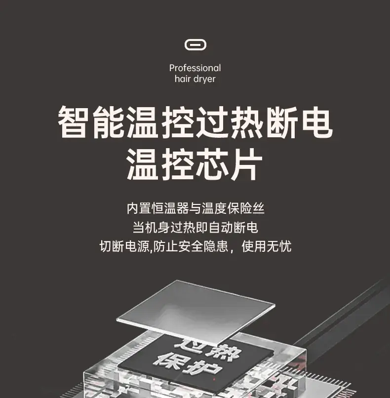 German Hair Dryer 3000W Blue Light Negative Ion — feature 18