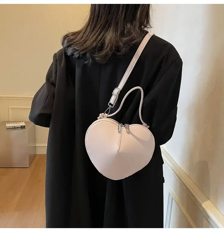 Black 3D Love Shoulder Bag for Women — feature 27