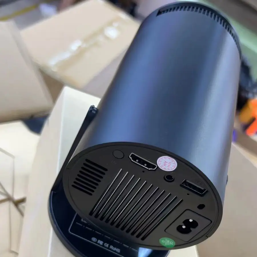 Cross-Border Popular Hy300 Projector Wired Same-Screen Typec Charging Portable Home Commercial High-Definition Projector - Image 5