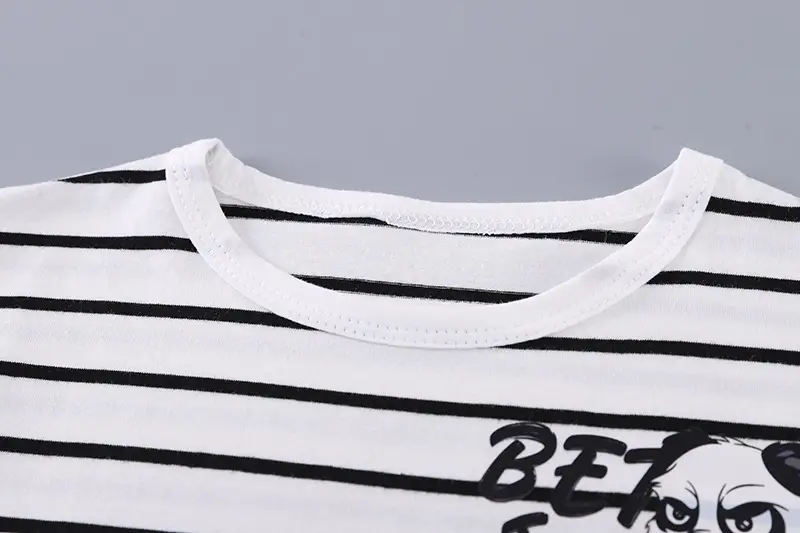 Foreign Trade Boys' Striped T-Shirt Shorts Set 2025 — feature 6