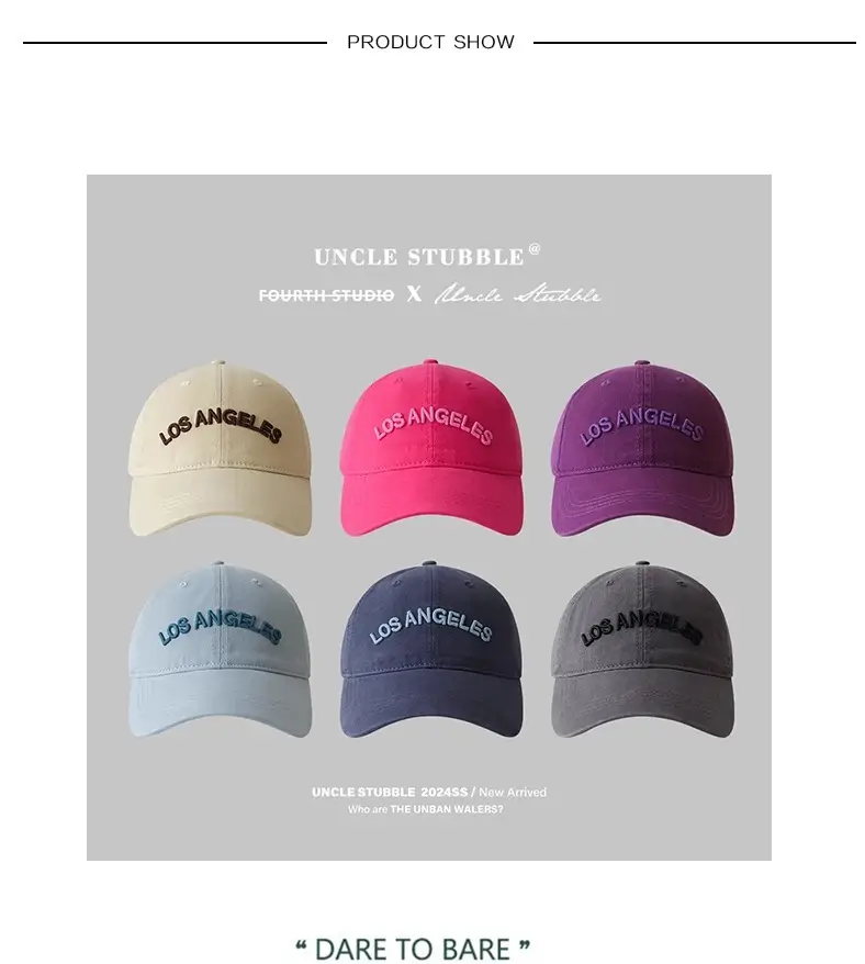 Men Women Baseball Caps Los Angeles 2024 — feature 1