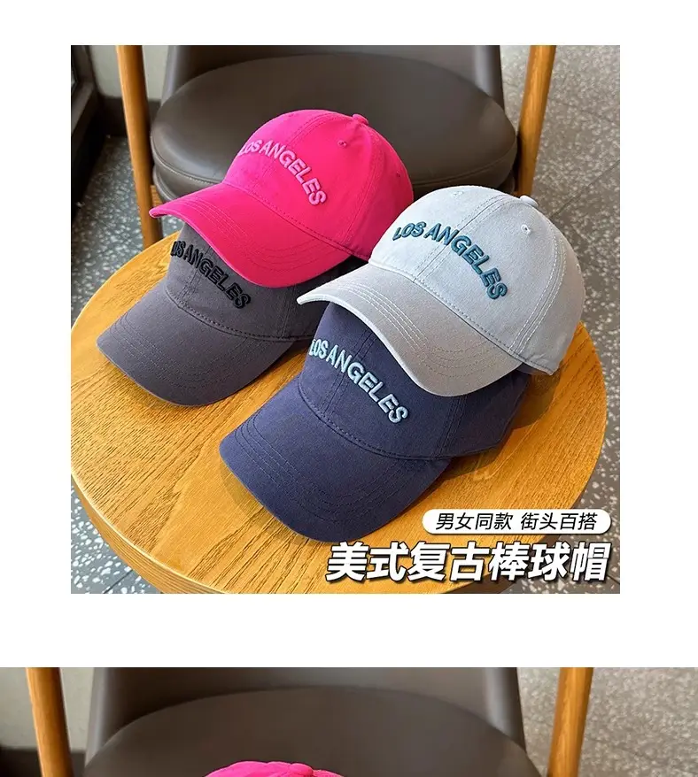 Men Women Baseball Caps Los Angeles 2024 — feature 3