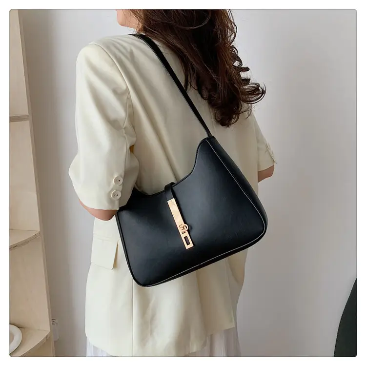 Brown Leather Crossbody Bag with Gold Chain for Women — feature 48