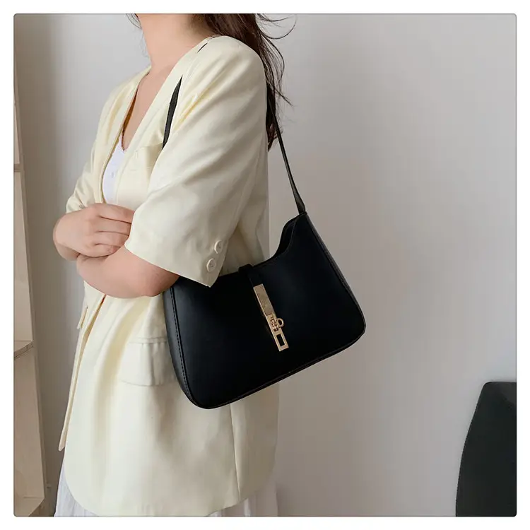 Brown Leather Crossbody Bag with Gold Chain for Women — feature 49