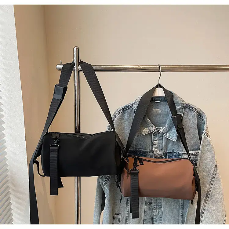 Black Crossbody Bag Large Capacity Women Men — feature 104