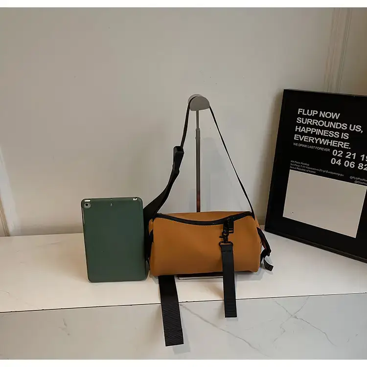 Black Crossbody Bag Large Capacity Women Men — feature 107