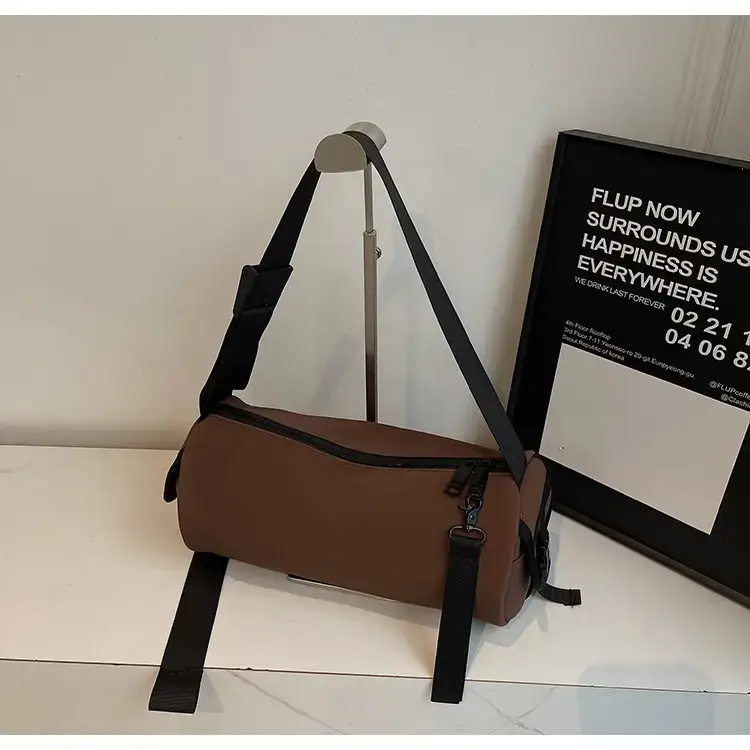 Black Crossbody Bag Large Capacity Women Men — feature 112