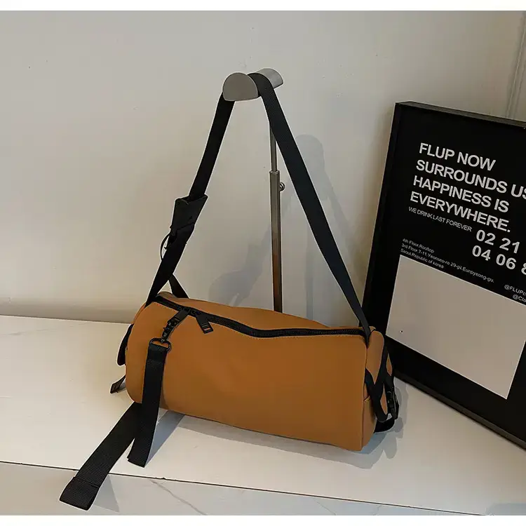 Black Crossbody Bag Large Capacity Women Men — feature 114