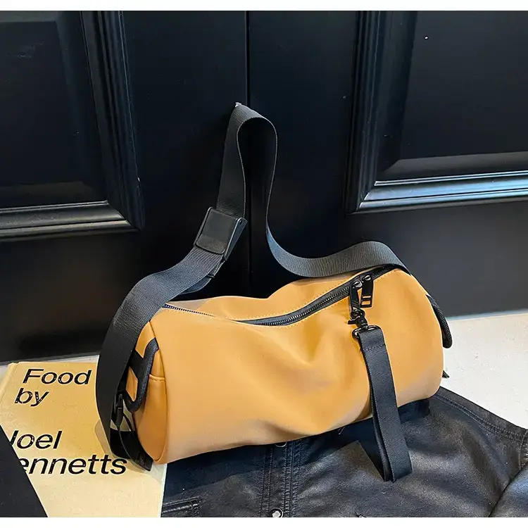 Black Crossbody Bag Large Capacity Women Men — feature 18