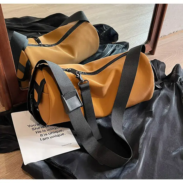 Black Crossbody Bag Large Capacity Women Men — feature 28