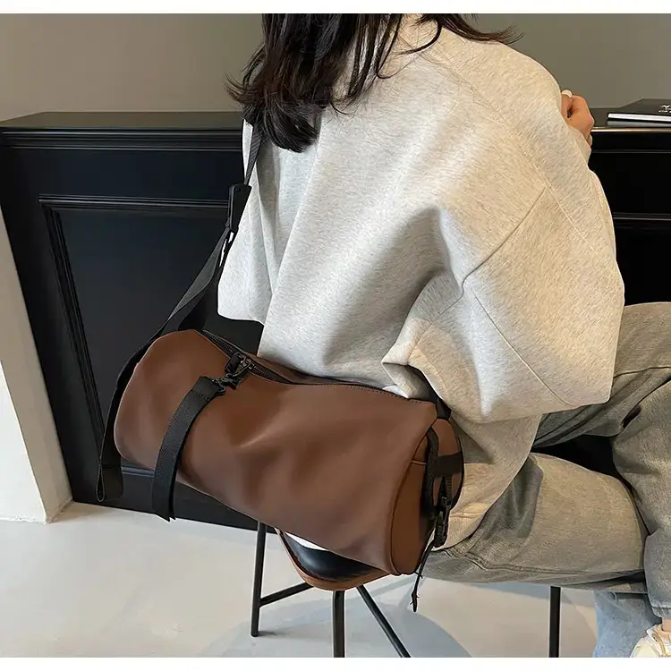 Black Crossbody Bag Large Capacity Women Men — feature 35