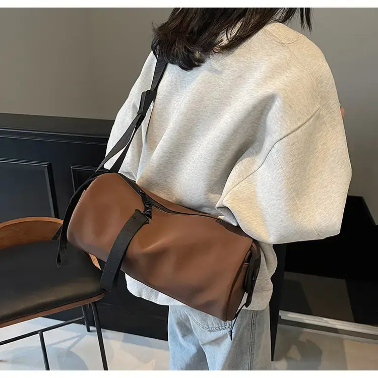 Black Crossbody Bag Large Capacity Women Men — feature 39