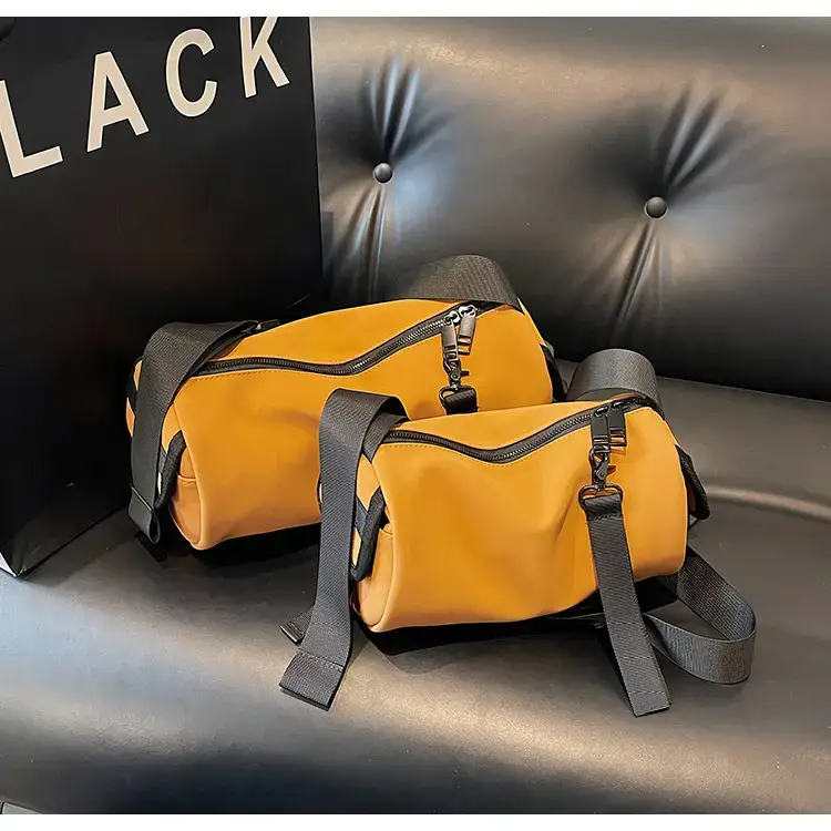 Black Crossbody Bag Large Capacity Women Men — feature 48