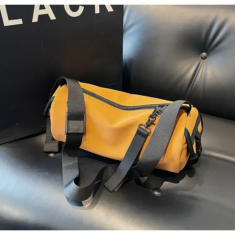 Black Crossbody Bag Large Capacity Women Men — feature 49