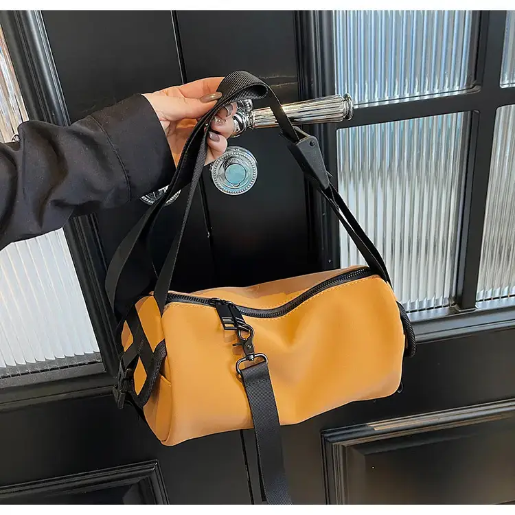 Black Crossbody Bag Large Capacity Women Men — feature 55