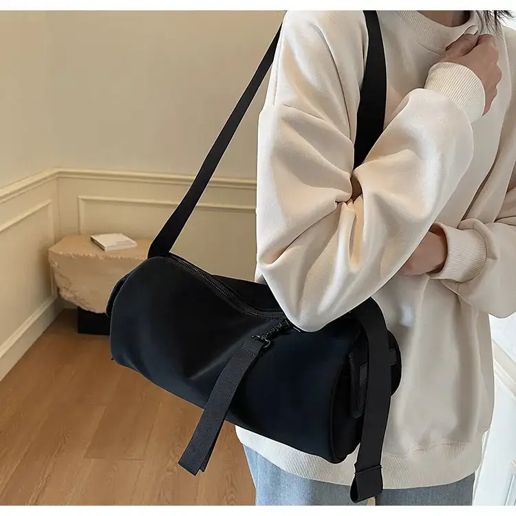 Black Crossbody Bag Large Capacity Women Men — feature 61