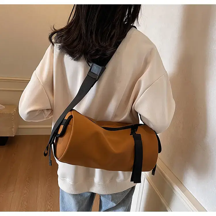 Black Crossbody Bag Large Capacity Women Men — feature 69