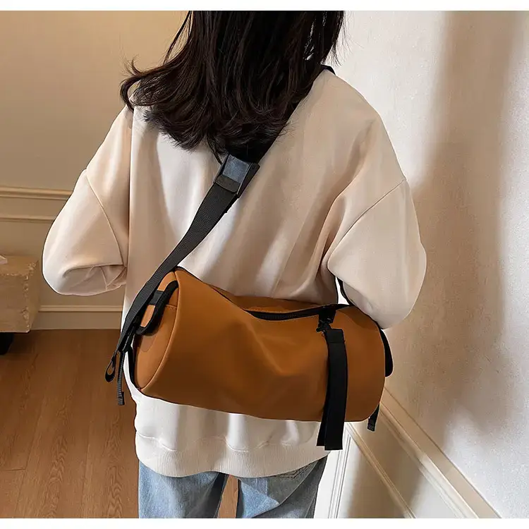 Black Crossbody Bag Large Capacity Women Men — feature 70