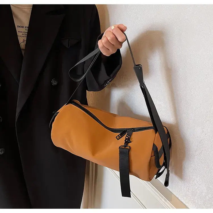 Black Crossbody Bag Large Capacity Women Men — feature 84