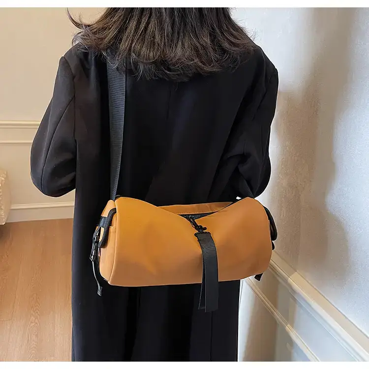 Black Crossbody Bag Large Capacity Women Men — feature 89