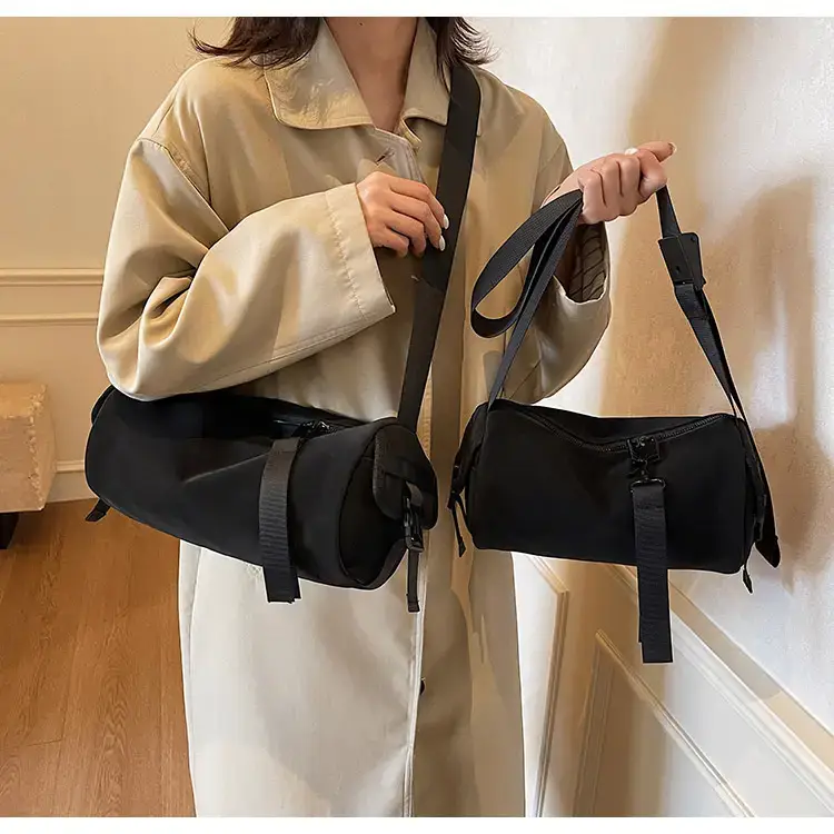 Black Crossbody Bag Large Capacity Women Men — feature 94
