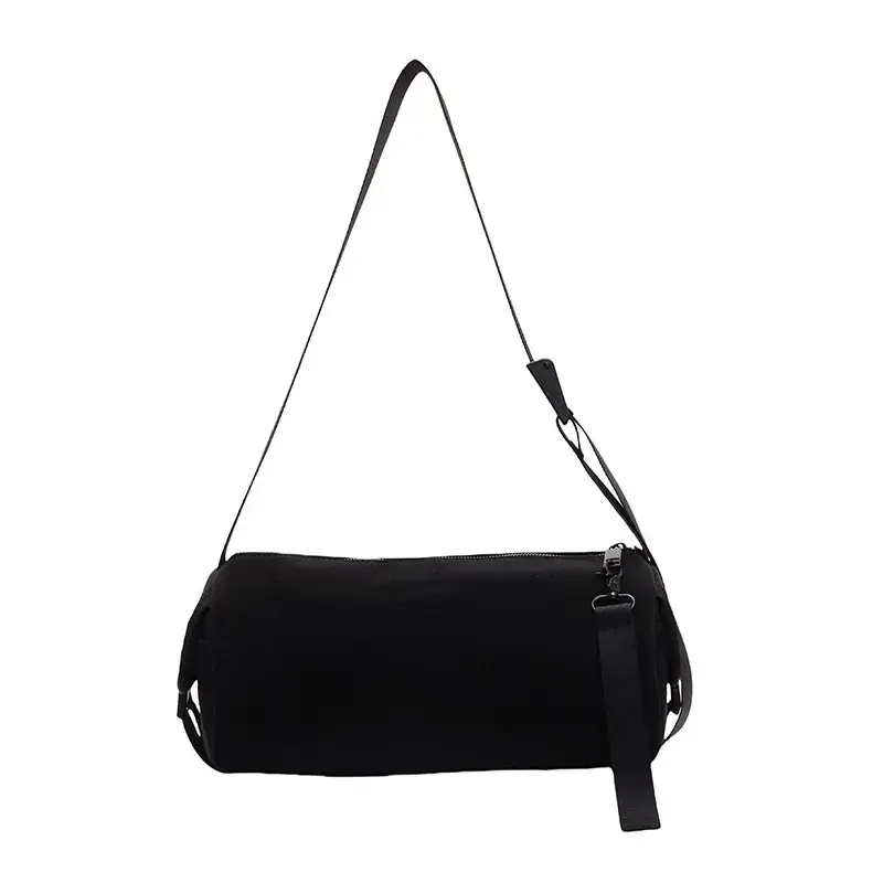 Black Crossbody Bag Large Capacity Women Men