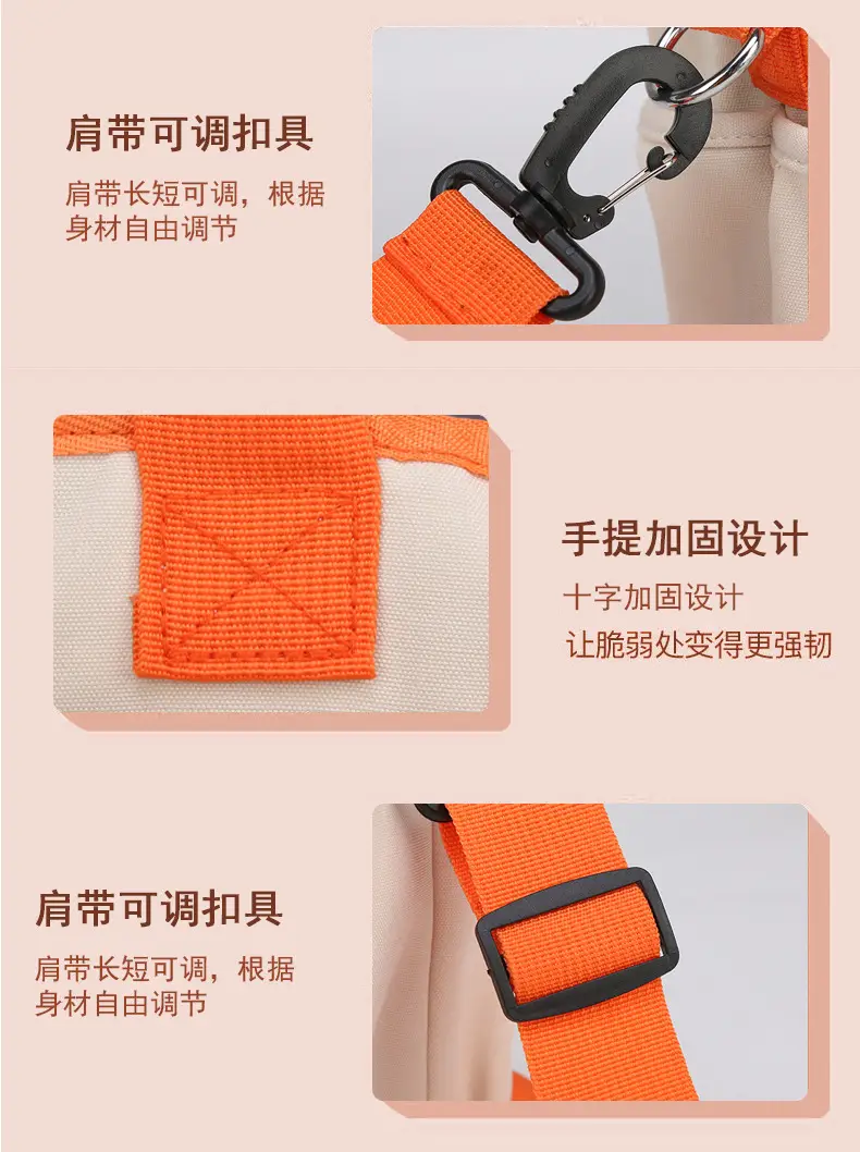 Large Capacity Baby Bag with Cat & Dragon Design — feature 29