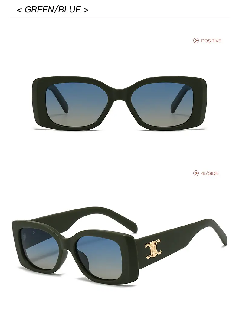Paris Catwalk Polarized Square Sunglasses 5146 — feature 13