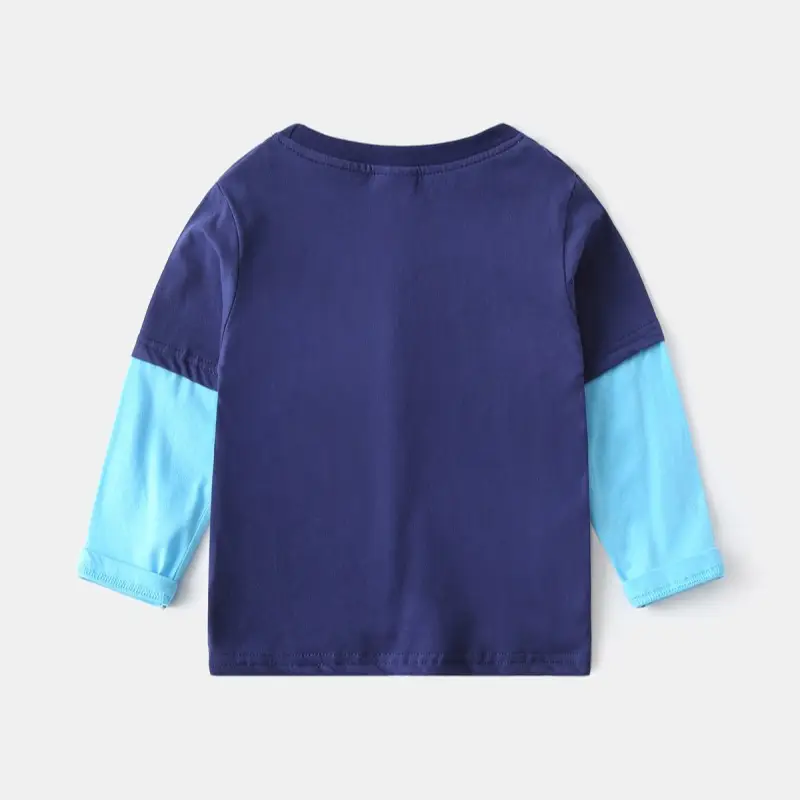 Children's Long Sleeve T-Shirt White Purple 2025 β feature 4