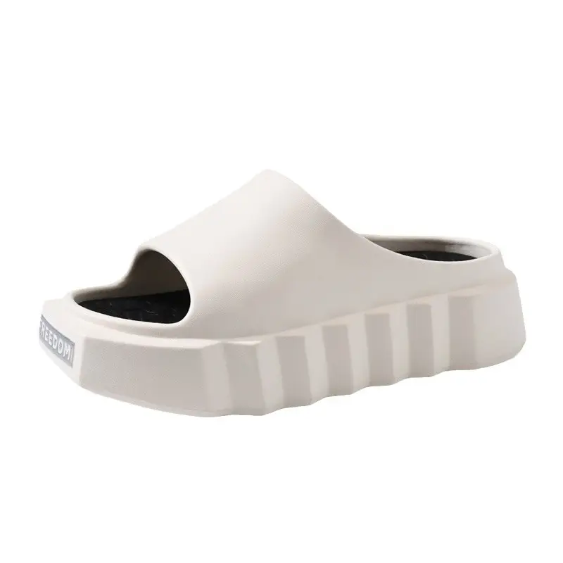 Women's summer all-match high-rise non-smelly feet slippers home non-slip wear-resistant excrement feeling sandals direct sales - Image 8