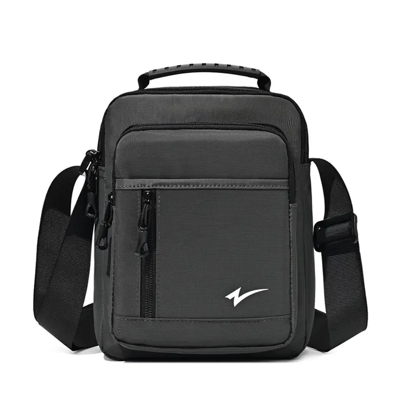 Men's Navy Blue Crossbody Bag Large Capacity Sports Travel Business Work - Image 8