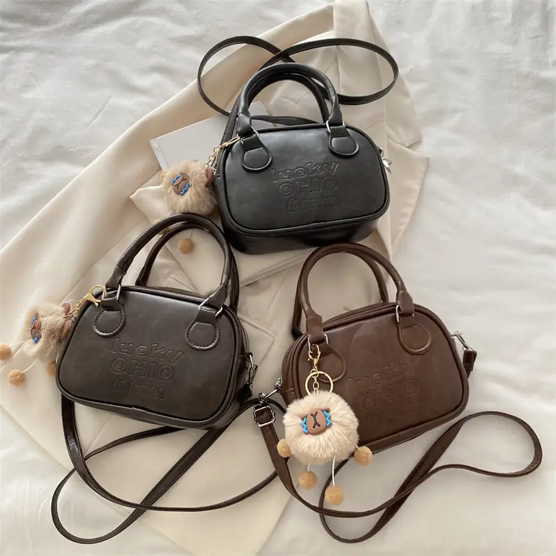 Retro Style Shoulder Crossbody Bag Black 2025 - Image 10