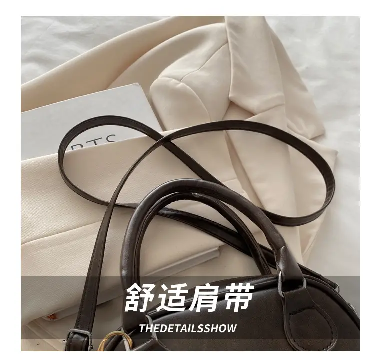 Retro Style Shoulder Crossbody Bag Black 2025 — feature 7