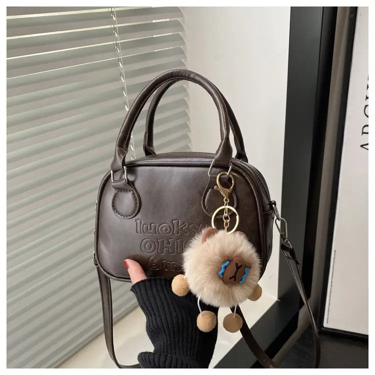 Retro Style Shoulder Crossbody Bag Black 2025 - Image 2