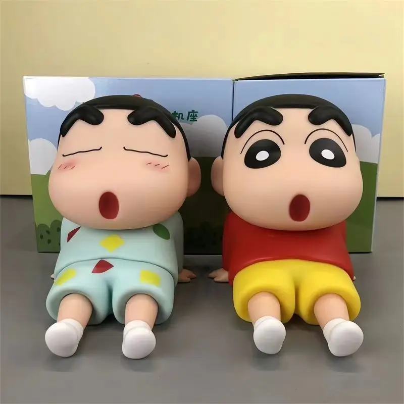 Crayon Shin-Chan Phone Holder Doll for Desktop or Tabletop — feature 4