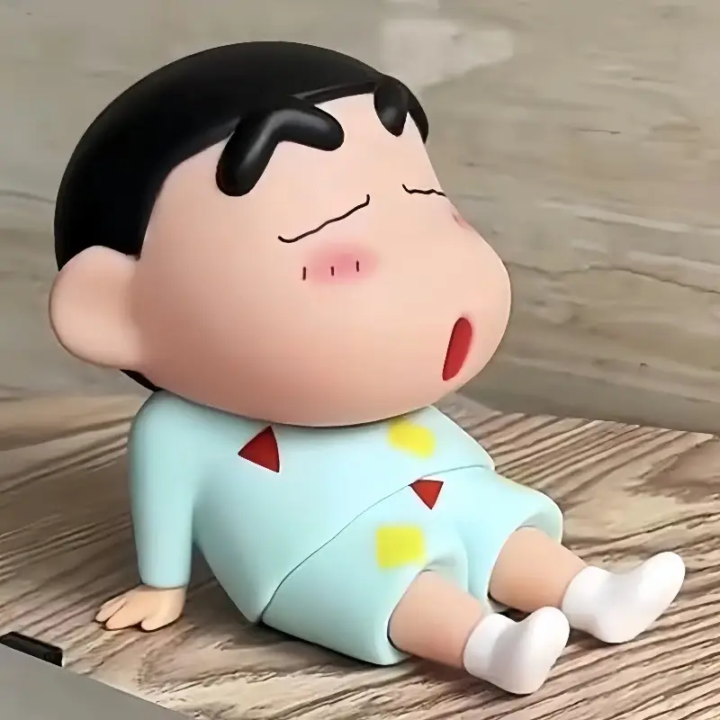 Crayon Shin-Chan Phone Holder Doll for Desktop or Tabletop - Image 2
