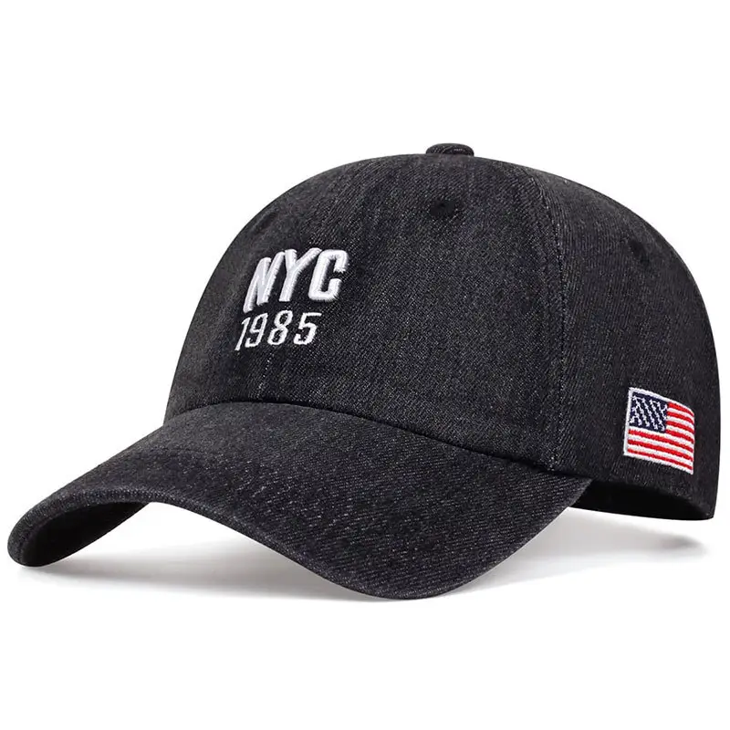 NYC 1985 Denim Cap for Men Women - Image 7