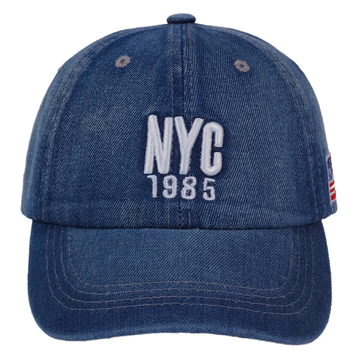NYC 1985 Denim Cap for Men Women — feature 3