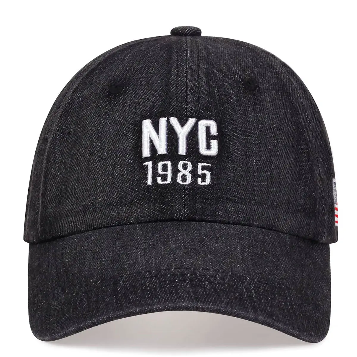 NYC 1985 Denim Cap for Men Women — feature 8