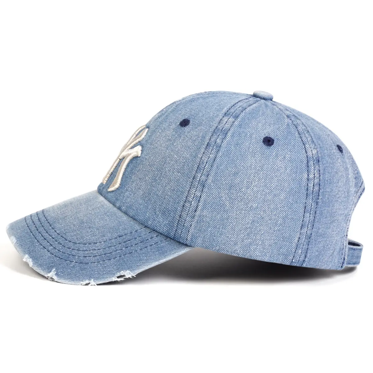 Men's Denim Yankees Cap New Soft Top Cap — feature 10