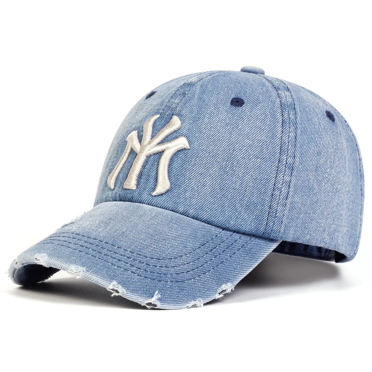 Men's Denim Yankees Cap New Soft Top Cap — feature 8