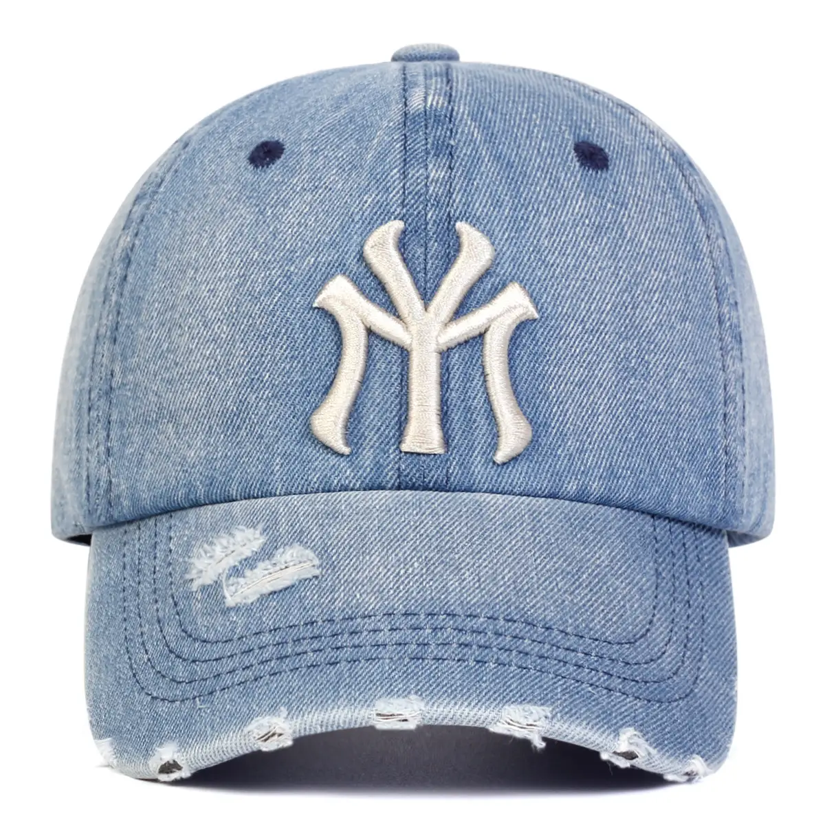 Men's Denim Yankees Cap New Soft Top Cap — feature 9