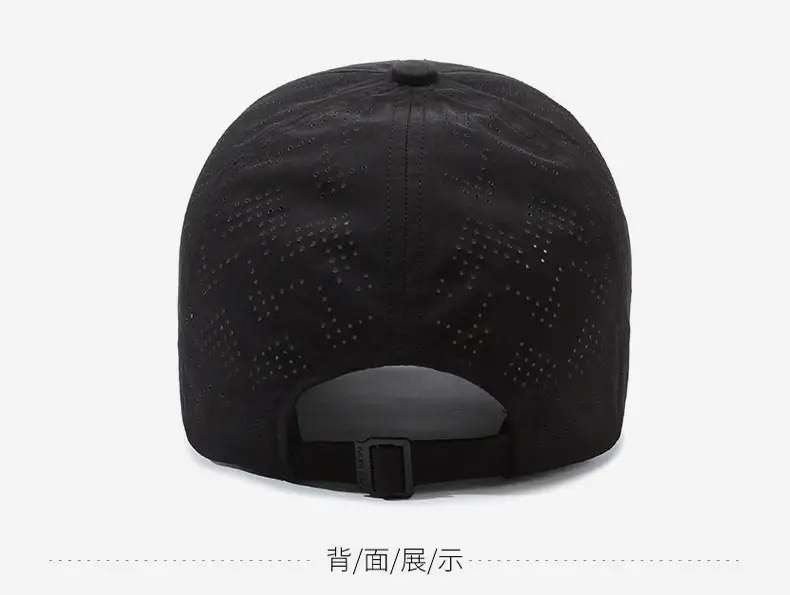 Men's Grey Duck Tongue Cap with "Adivl" Embroidery — feature 11