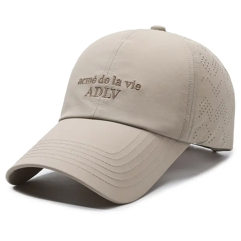 Men's Grey Duck Tongue Cap with "Adivl" Embroidery - Image 5