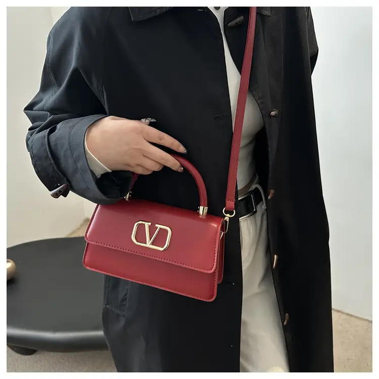 Blue Underarm Embroidered Women's Shoulder Bag — feature 14