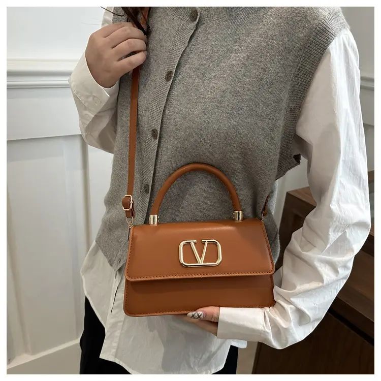 Blue Underarm Embroidered Women's Shoulder Bag — feature 19