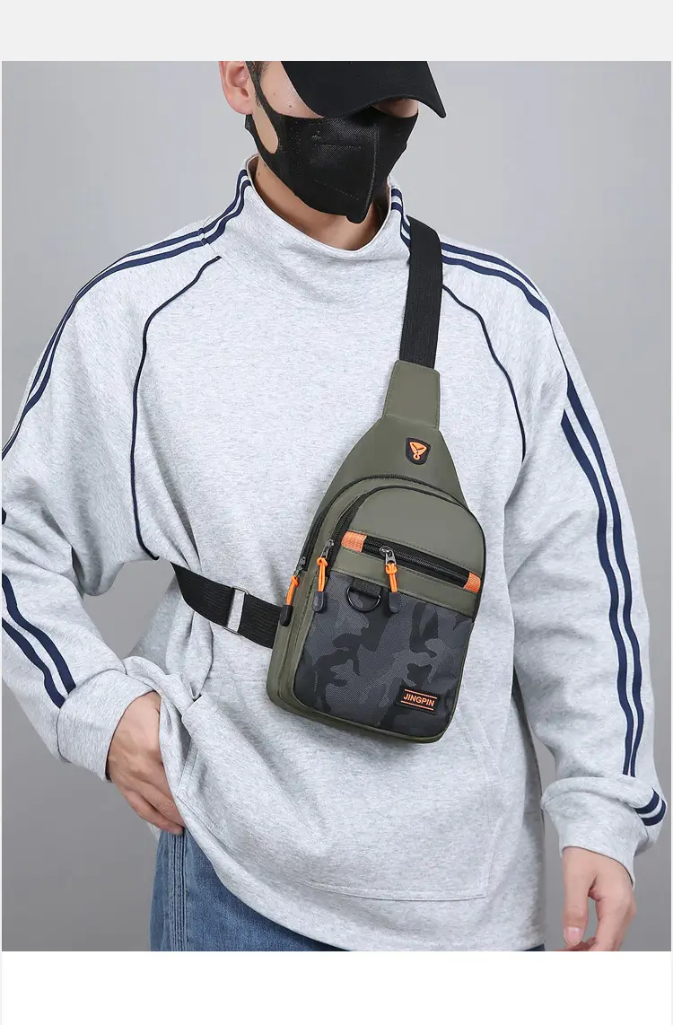 Men's Ins Trendy Casual Shoulder Bag Large Capacity — feature 15