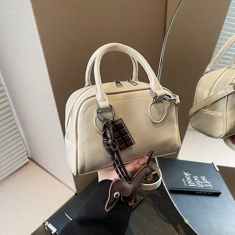 Women's Cross-Border Shoulder Bag Brown Leather 2026 Winter New Style - Image 3
